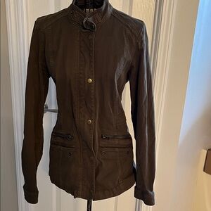 Lucky Brand Dark Brown Utility Jacket